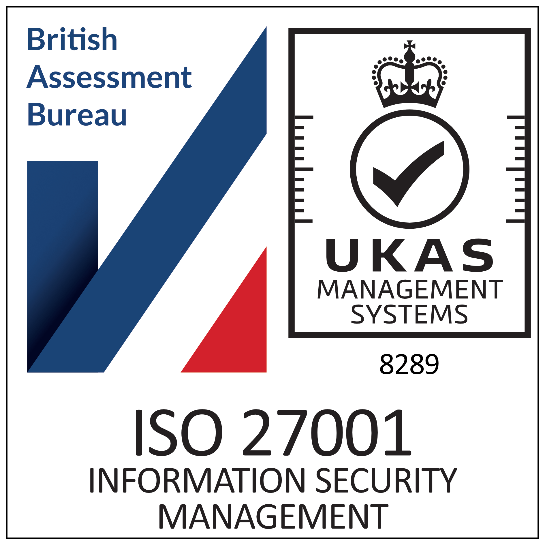 ISO 27001 Certificate
